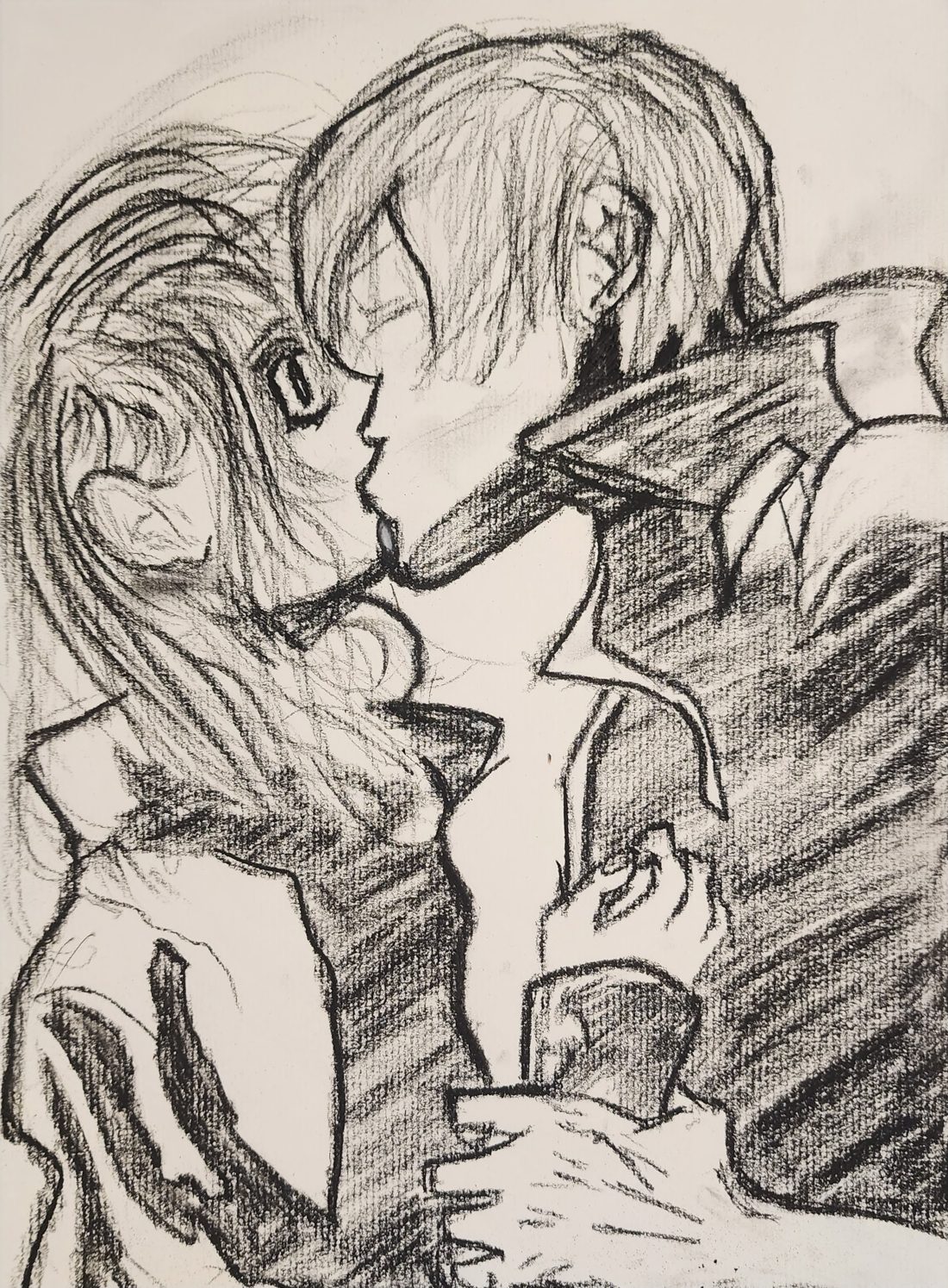Ink — two figures.